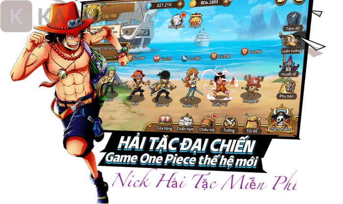 Acc Huyền Thoại Hải Tặc free
