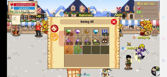 Hình ảnh Acc 3 VIP - Vũ khí