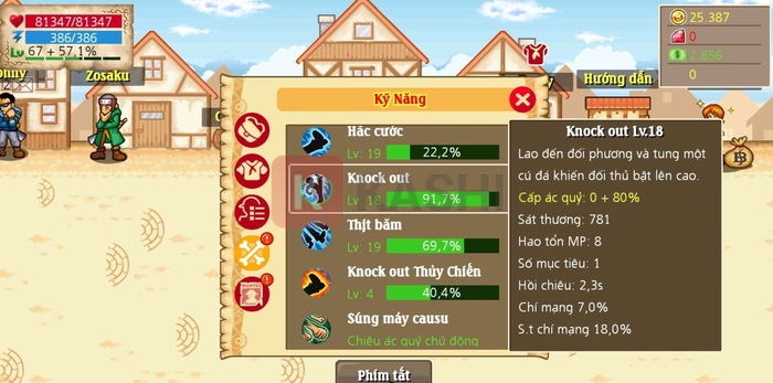 Hình ảnh Acc 4 VIP - Nâng cấp