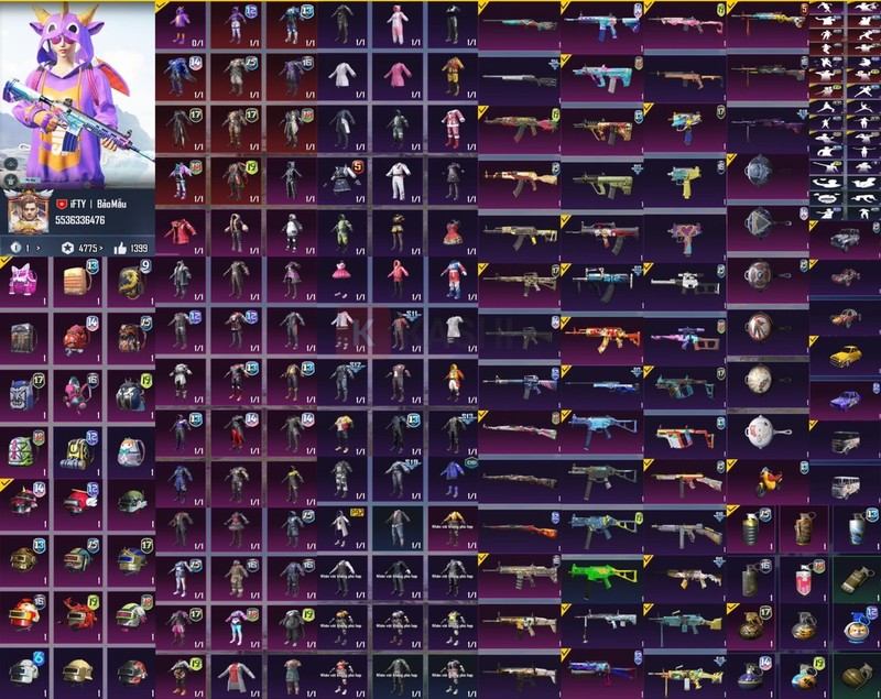 Tài khoản: Tysban43 – MK: TB@1232