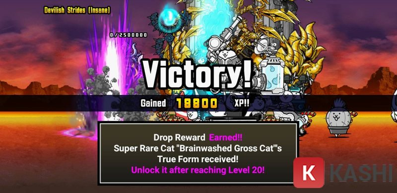 Màn hình chính The Battle Cats