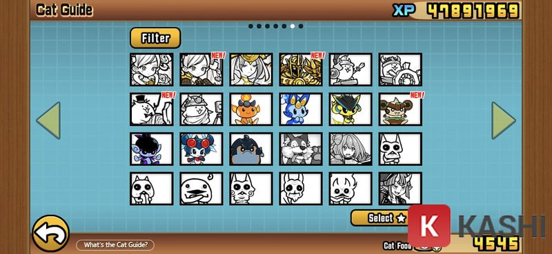 Giao diện đăng nhập The Battle Cats