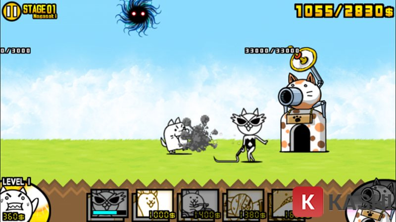 Trải nghiệm The Battle Cats với acc miễn phí