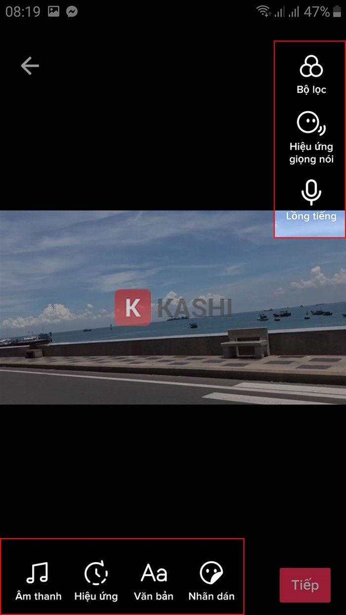 Chỉnh sửa video TikTok