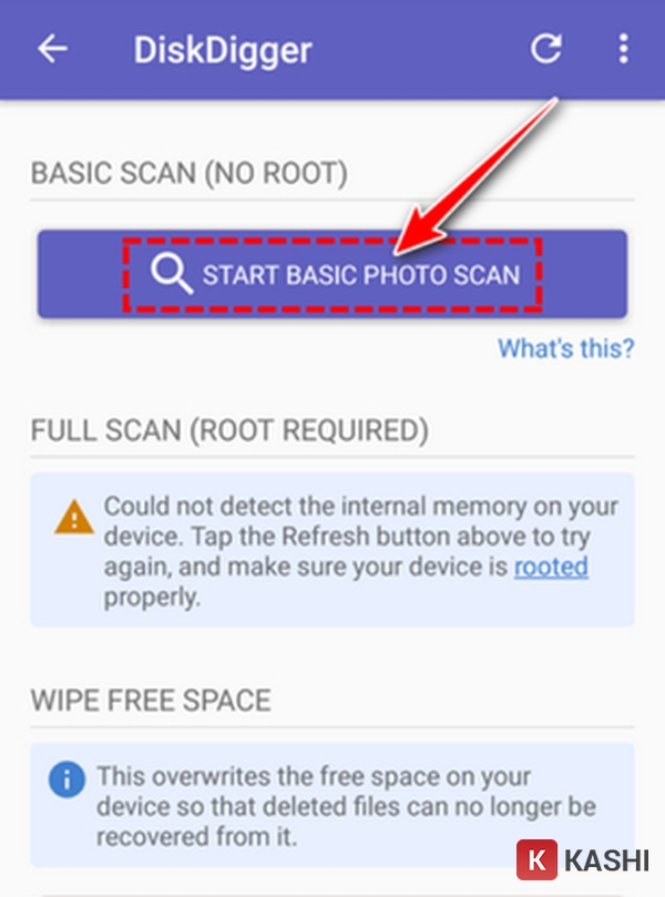 click vào Start Basic Photo Scan