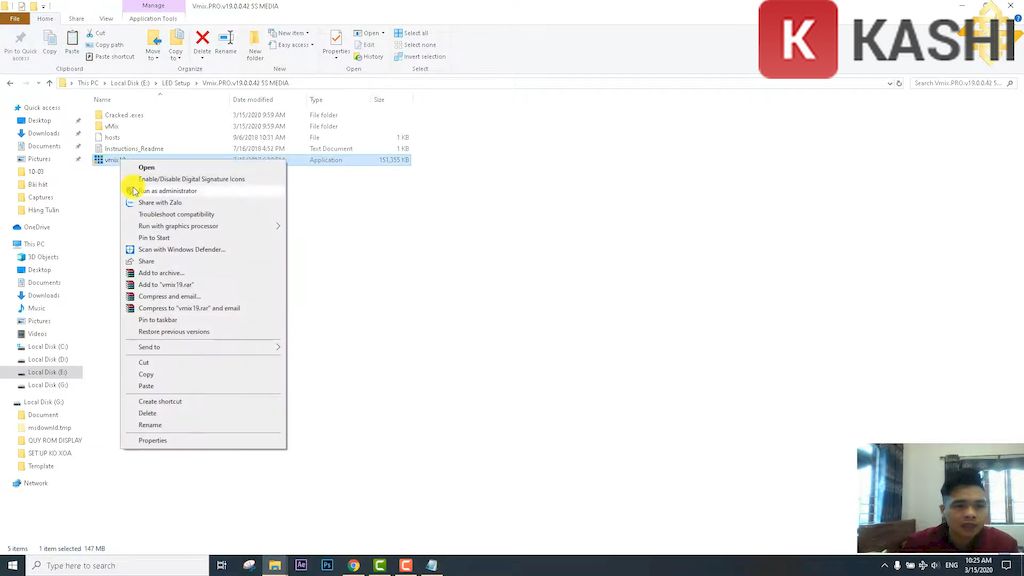Cài đặt vMix Pro
