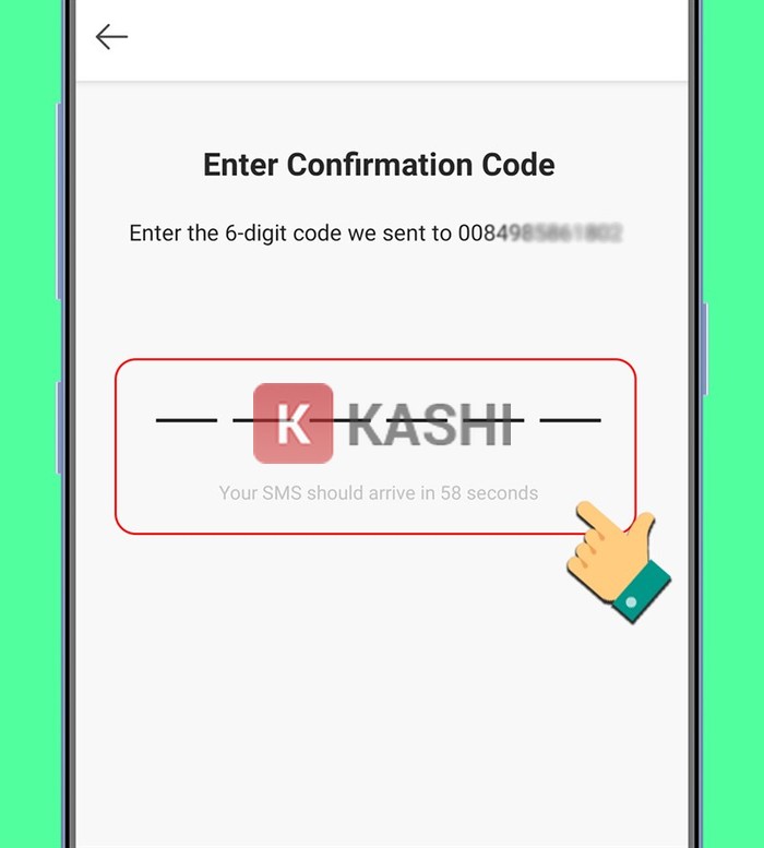 Nhập mã code Weibo