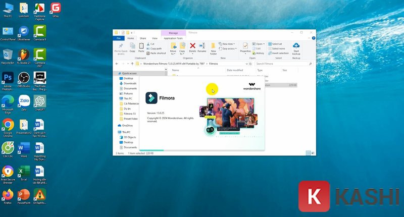 Chờ cho phần mềm tự động cài đặt là hoàn thành