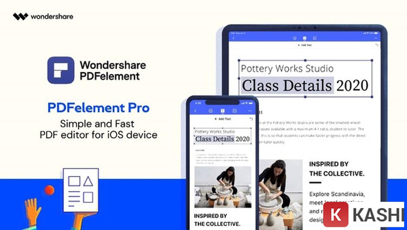 Giao diện làm việc của Wondershare PDFelement Pro