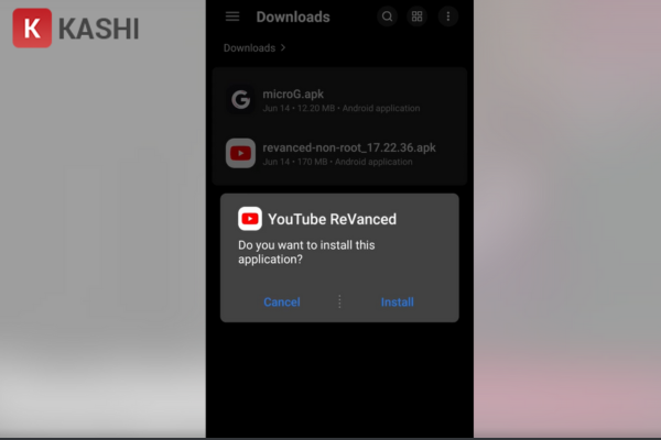 Cài đặt YouTube ReVanced