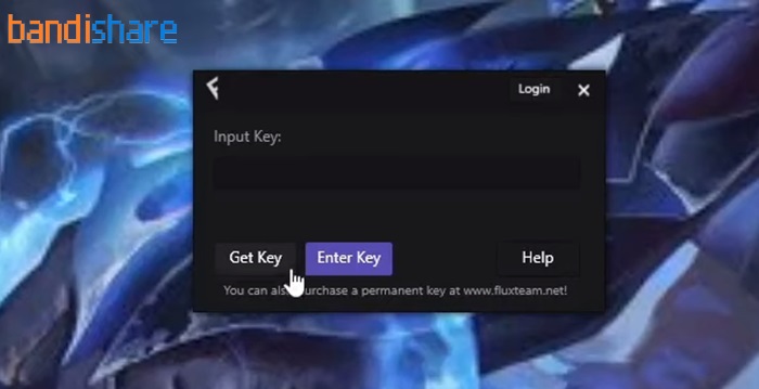 Giao diện Fluxus sau cài đặt