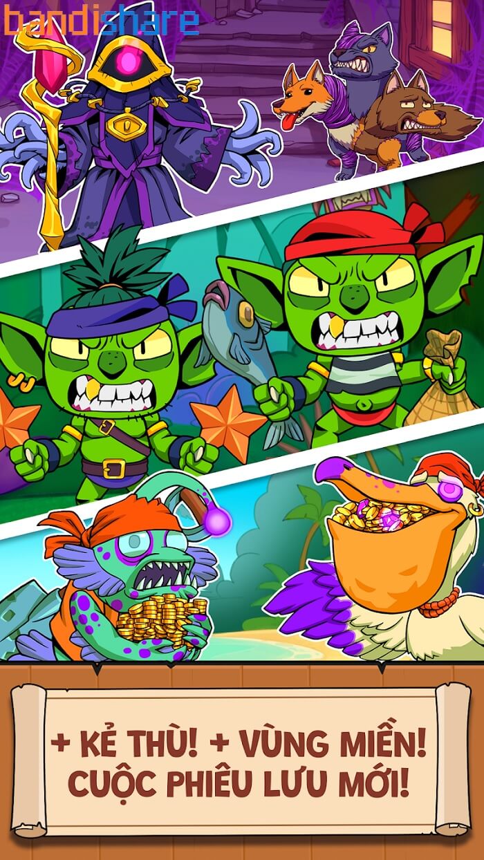 Mô tả ảnh: Đồ họa trong game Card Guardians: Deck Building