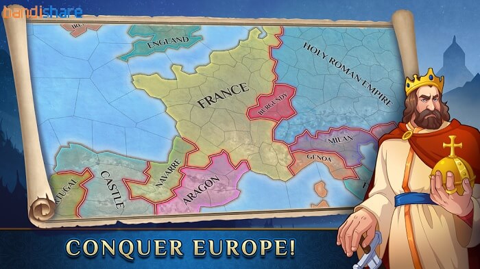 Alt text: Hình ảnh minh hoạ game Timelines: War Kingdoms trên điện thoại