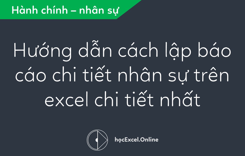 Master Excel for HR: Building a Comprehensive Personnel Report System